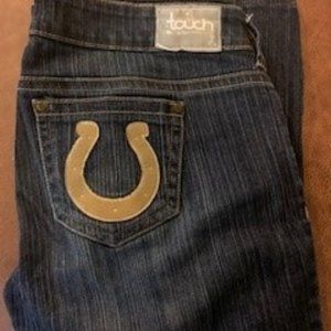 Jeans with NFL Colts Logo!